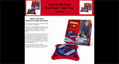 Desktop Screenshot of deal-or-no-deal-tabletop-game.dond.co.uk